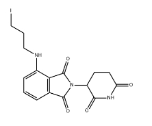 Pomalidomide-C3-I，CAS號：2570254-31-6