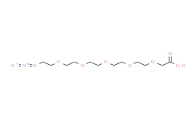 Azido-PEG5-CH2CO2H，217180-81-9，疊氮-五聚乙二醇-乙酸