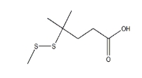 cas:796073-55-7，4-Methyl-4-(methyldisulfanyl)pentanoic acid，4-甲基-4-(甲基二硫烷基)戊酸